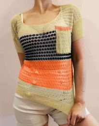 Дамска тениска плетиво - код 7634 - 2