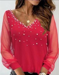 Bluse - kode 81333 - 3 - rot