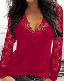 Bluse - kode 36577 - 3 - rot