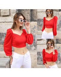 Bluse - kode 3099 - 2 - rot