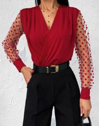 Bluse - kode 800100 - 2 - rot