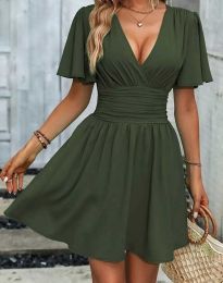 Kleid - kode 71124 - 2 - dunkelgrün