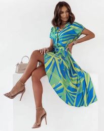 Kleid - kode 9849 - mehrfarbig