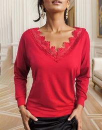 Bluse - kode 72047 - 2 - rot