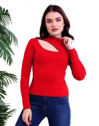 Bluse - kode 38963 - rot