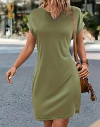 Kleid - kode 610400 - 2 - olivgrün