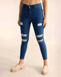 Jeans - kode 65699 - 1 -  dunkelblau