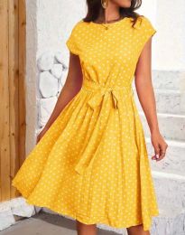 Kleid - kode 55065 - 2 -  gelb