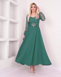 Kleid - kode 22833 - 4 - grün