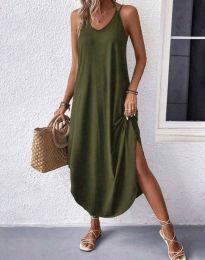 Kleid - kode 6742 - 2 - olivgrün