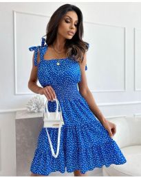 Kleid - kode 02071 - 1 - himmelblau