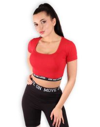 Bluse - kode 07788 - rot