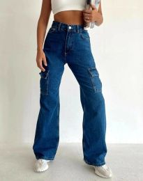 Jeans - kode 22322 - 2 -  dunkelblau