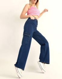 Jeans - kode 58990 - 6 -  dunkelblau