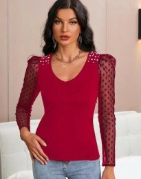 Bluse - kode 97012 - 2 - rot
