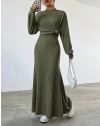 Kleid - kode 32999 - olivgrün